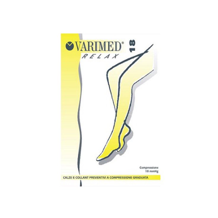 Varimed halterlose Strumpfhose 18mmgH Farbe Schwarz