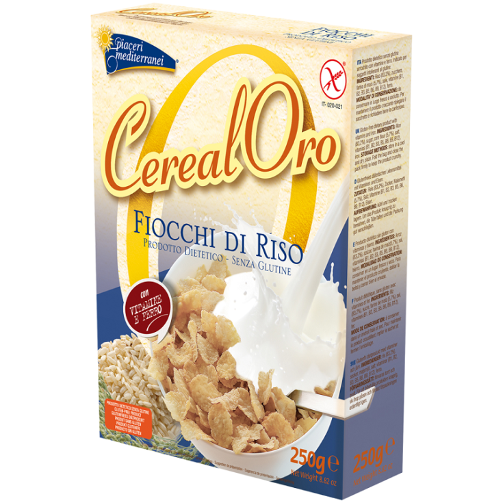 CerealOro Piaceri Mediterranei Reisflocken mit Mais glutenfrei 250g