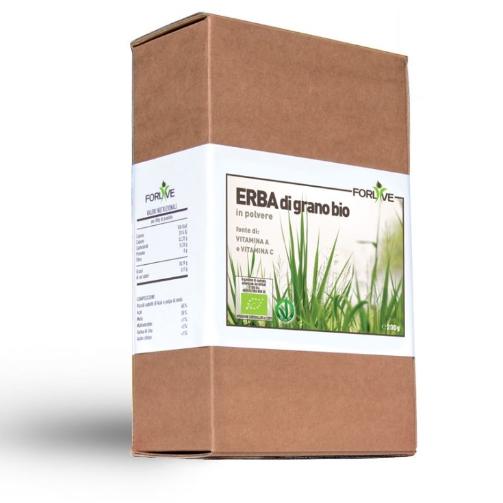 ForLive Bio Weizengras Pulver Nahrungsergänzungsmittel 200g