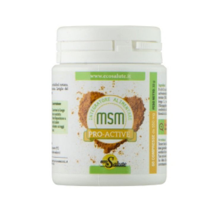 Msm Pro-active 33g Nahrungsergänzungsmittel 60 Tabletten