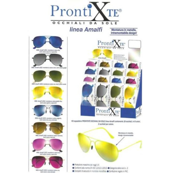 ProntiXte Amalfi Sonnenbrillen-Set 16-teilig sortiert