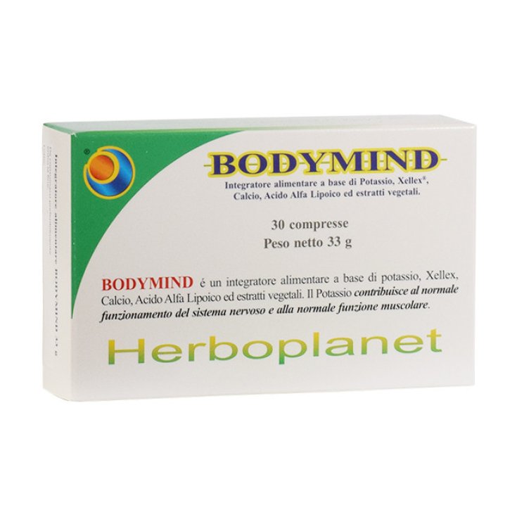Herboplanet Bodymind Nahrungsergänzungsmittel 30 Tabletten