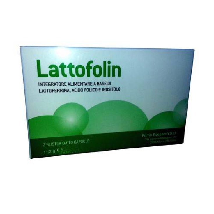 Frima Research Lattofolin Nahrungsergänzungsmittel 20 Kapseln mit 560 mg