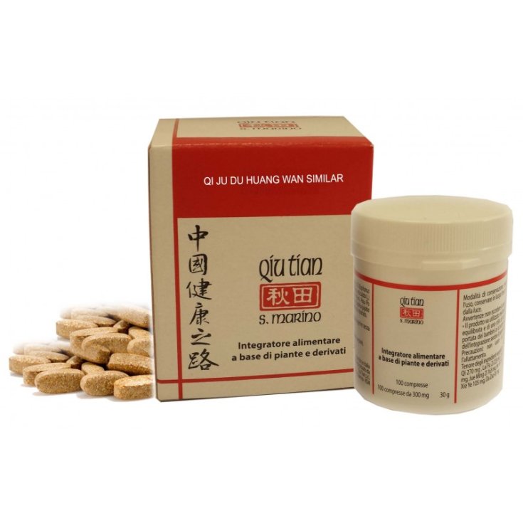 Qiu Tian San Marino Qi Ju Di Huang Wan Ähnliches Nahrungsergänzungsmittel 100 Tabletten
