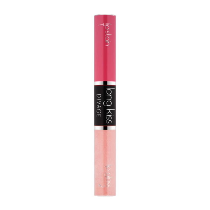 Divage Long Kiss Lippenstift 2 in1 08 Rosa Koralle