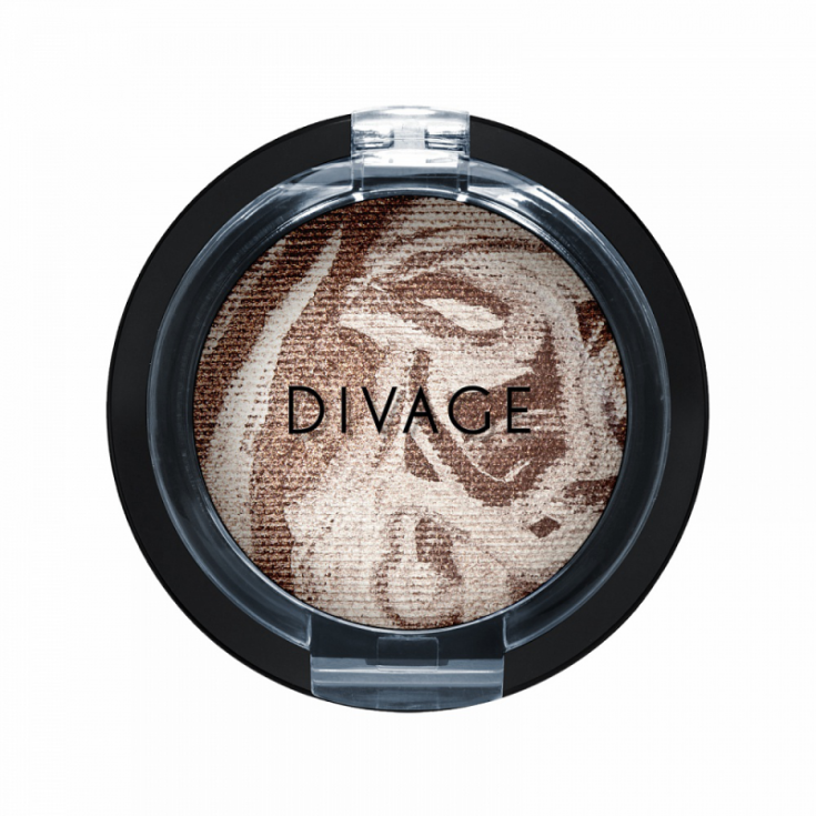 Divage Color Sphere Baked Eyeshadow 17 Satin Modische Bronze