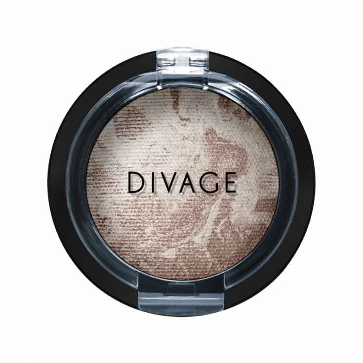 Divage Color Sphere Baked Eyeshadow 18 Satin Hellbraun