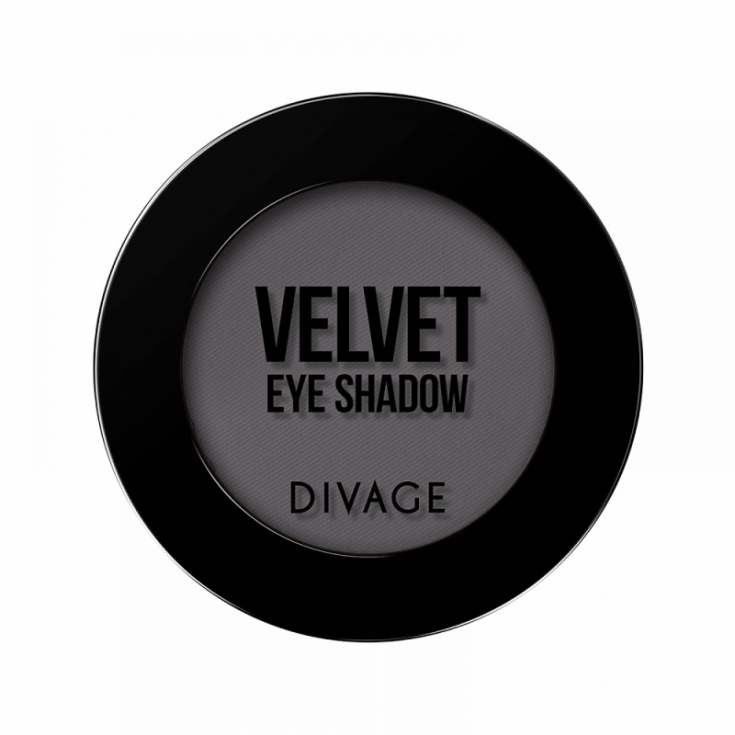 Divage Velvet Eye Shadow Lidschatten Matt 7301 Dunkelgrau
