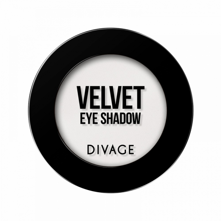Divage Velvet Eye Shadow Lidschatten Matt 7303 Weißes Eis