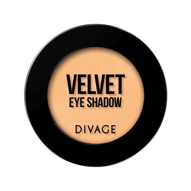 Divage Velvet Eye Shadow Lidschatten Matt 7320 Ockergelb