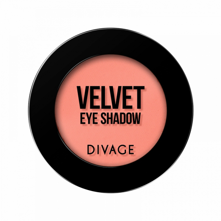 Divage Velvet Eye Shadow Matt 7321 Korallenroter Lidschatten