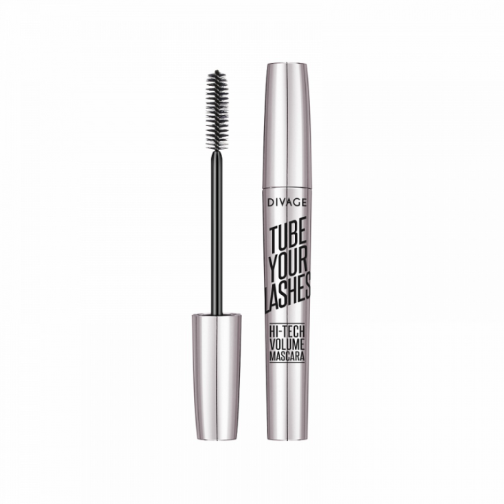 Divage Tube Your Lashes Mascara Hi-Tech Volume 01 Schwarz