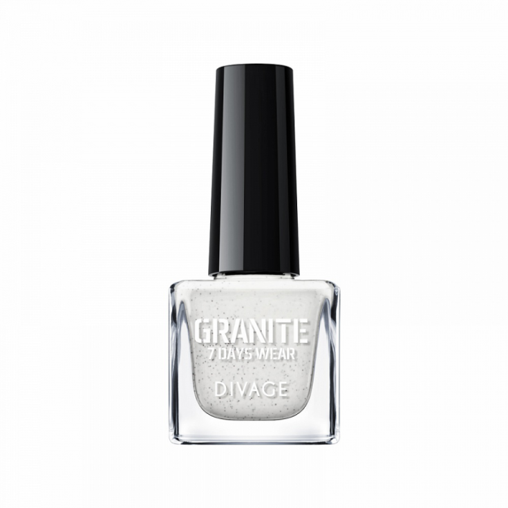 Divage Granit Granite Effect Nagellack 01 Weiß