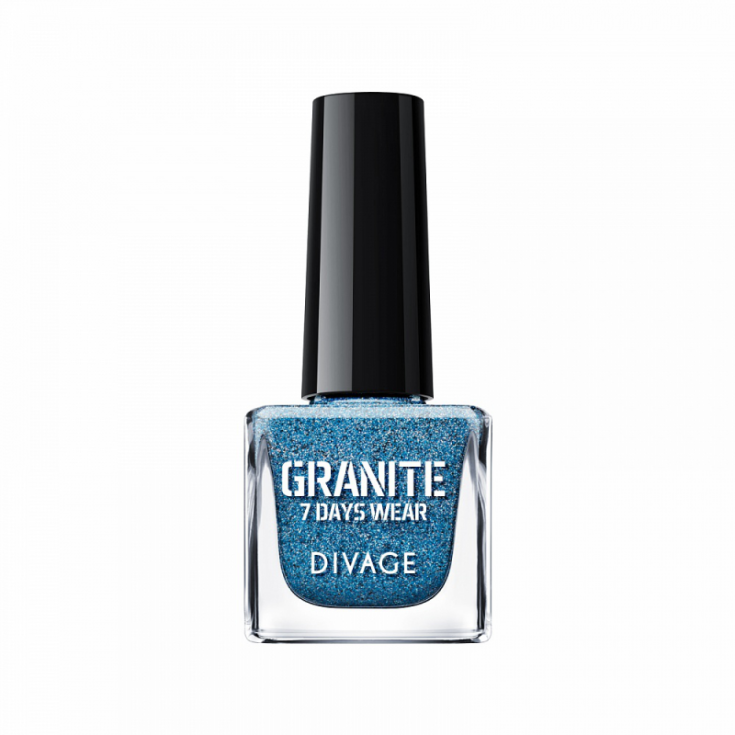 Divage Granit Granite Effect Nagellack 05 Blau