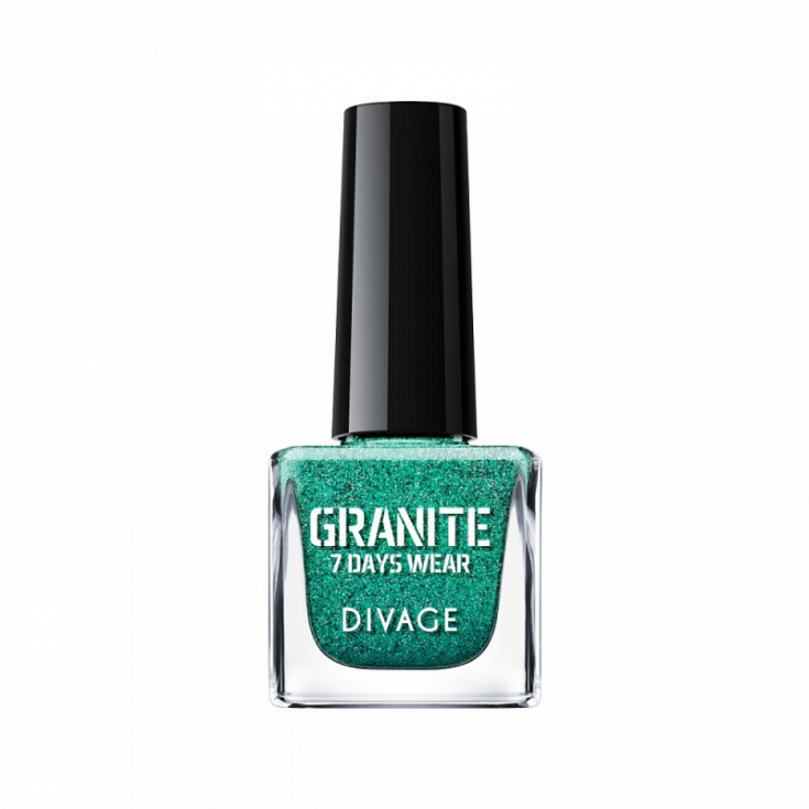 Divage Granit Granite Effect Nagellack 09 Grün