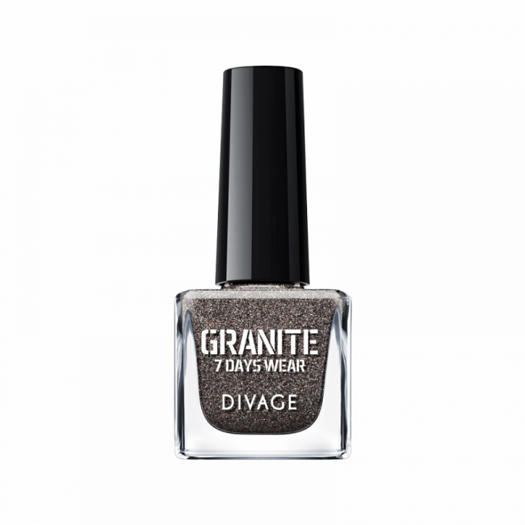 Divage Granit Granite Effect Nagellack 10 Grau