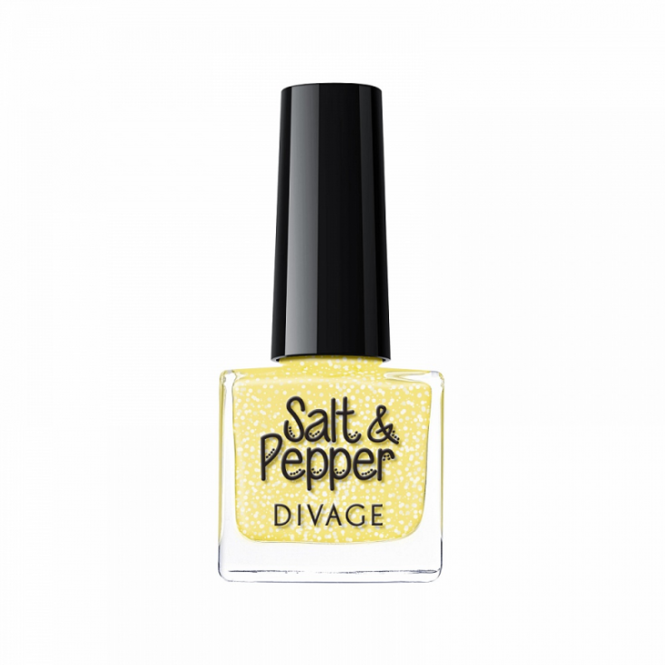 Divage Salt & Pepper Nagellack Salz-Pfeffer-Effekt 01 Limette