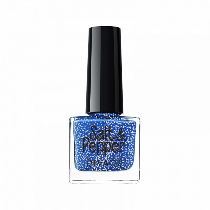 Divage Salt & Pepper Nagellack Salz-Pfeffer-Effekt 07 Blue Note