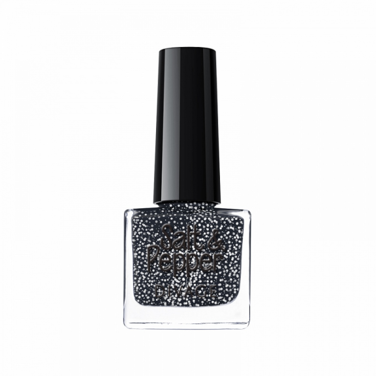 Divage Salt & Pepper Nagellack Salz-Pfeffer-Effekt 10 Schwarz