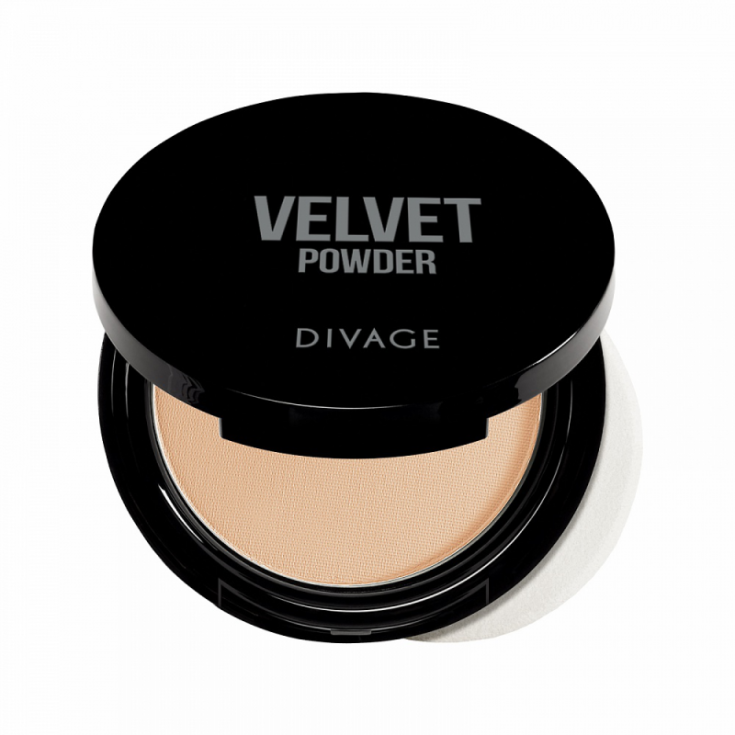 Divage Velvet Powder Kompaktpuder 5201 Porzellan