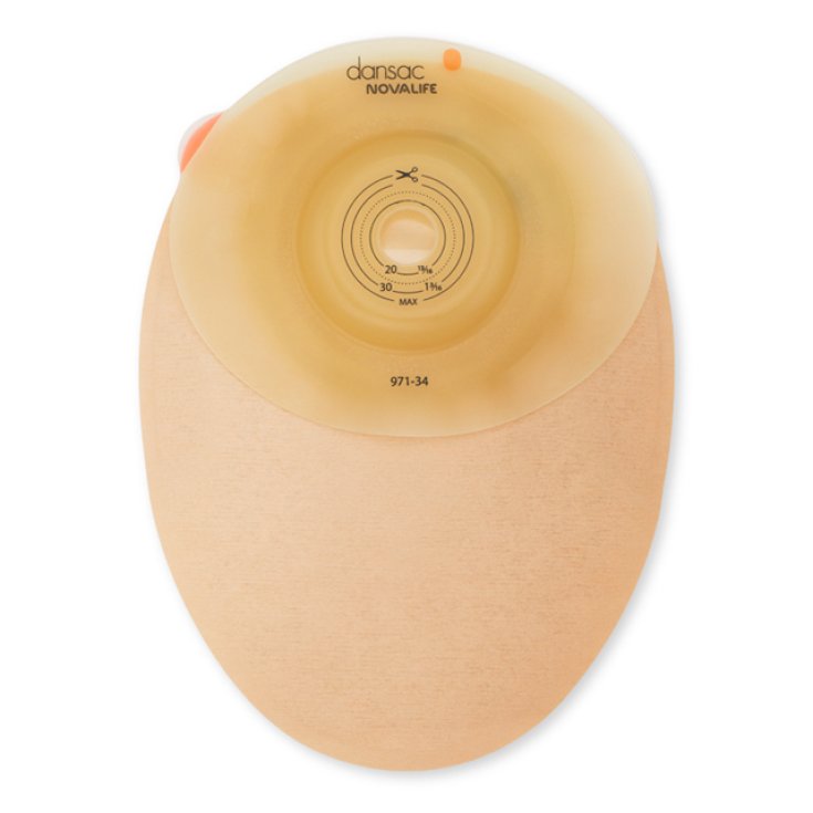 Dansac Novalife 1 Blickdichter Beutel 10-46cm 10 Stück