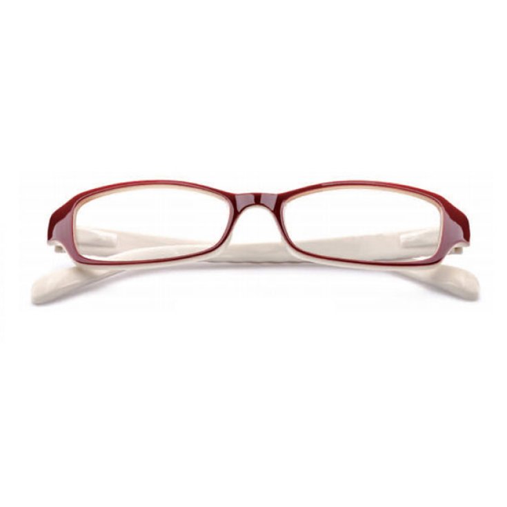 Corpootto Parisien Lesebrille Color Rouge Dioptrie +3.00