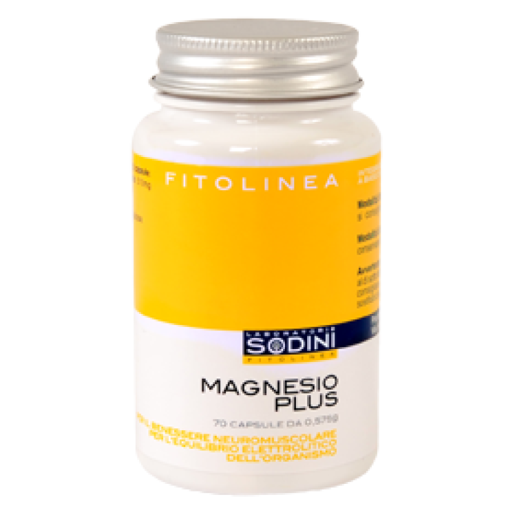 Laboratorio Sodini Magnesio Plus Nahrungsergänzungsmittel 70 Kapseln