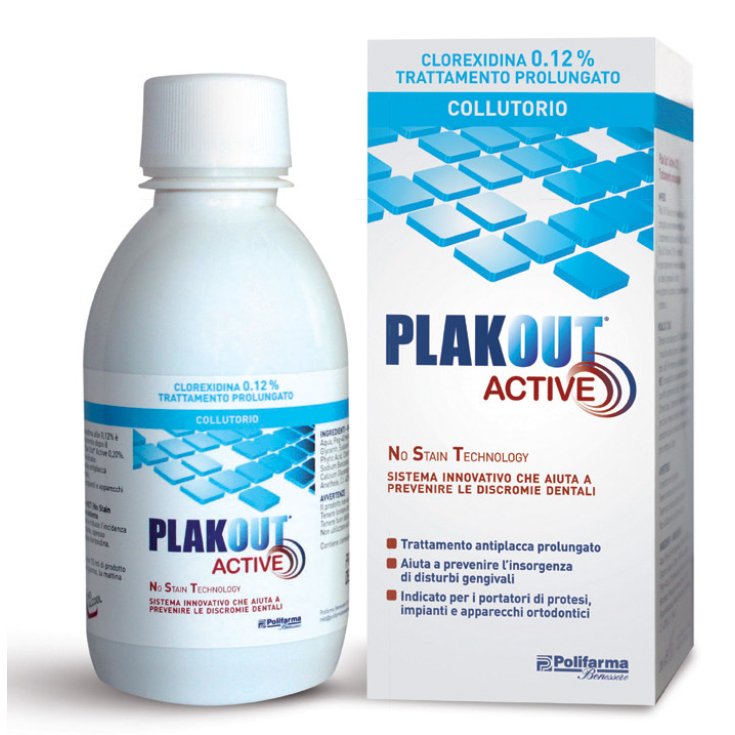Polifarma Plakout Active Mundspülung Chlorhexidin 0,12 % 200 ml