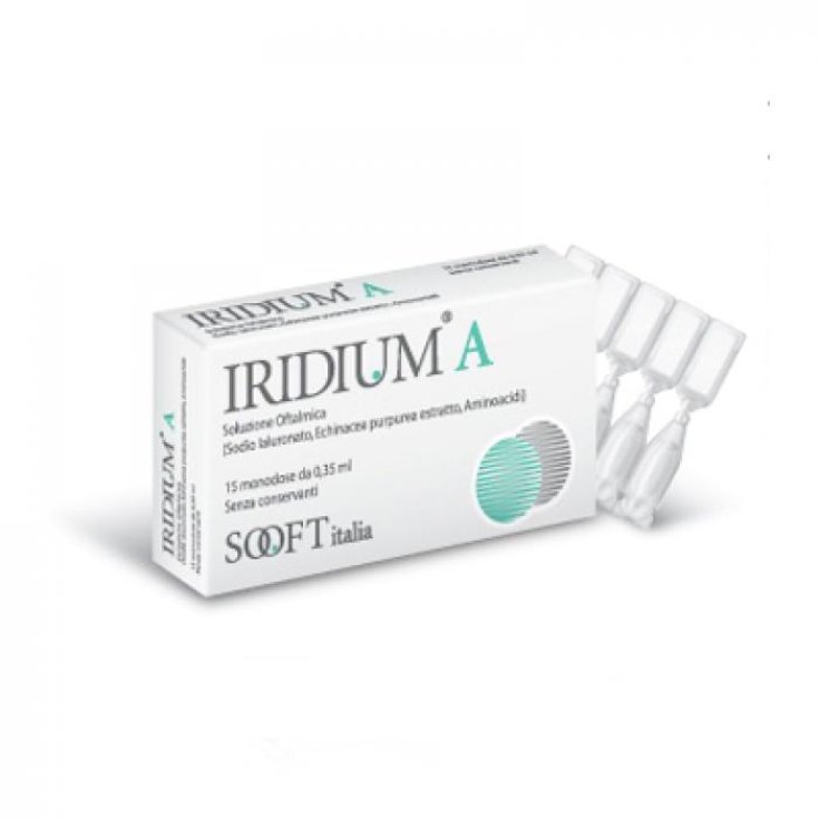 Iridium A Augentropfen Einzeldosisflaschen 0,35 ml