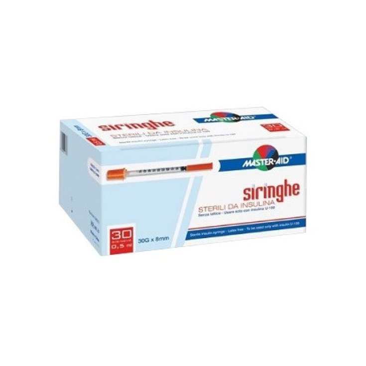 Master-Aid Sterile Spritzen von Insulin G30 0,5 ml 30 Stück