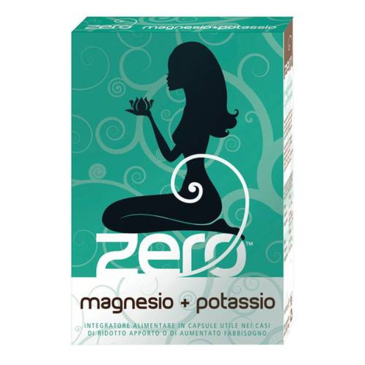 Zero Magnesium + Kalium Nahrungsergänzungsmittel 30 Kapseln