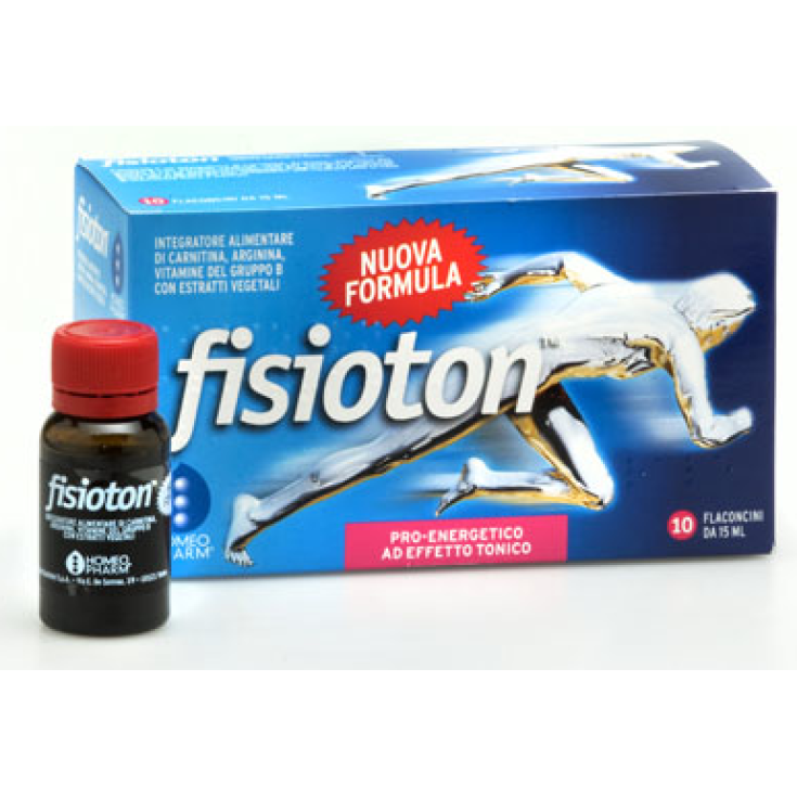 Fisioton Nuova Formula Nahrungsergänzungsmittel 10 Flaschen 15ml