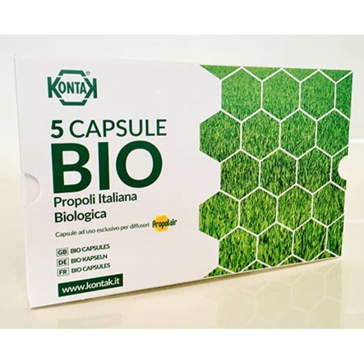 Kontak Propolair 5 Kapseln Bio Nahrungsergänzungsmittel 5 Stück