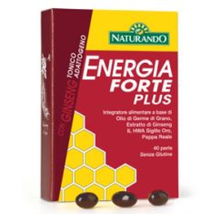 Naturando Energia Forte Plus Nahrungsergänzungsmittel 40 Perlen