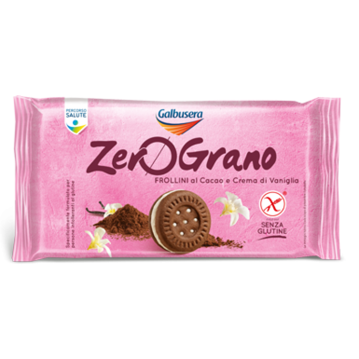 ZeroGrano Shortbread mit Kakao und Vanillecreme glutenfrei 160g