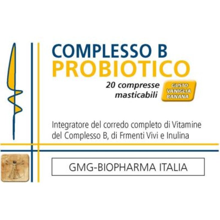 Gmg B Complex Probiotisches Nahrungsergänzungsmittel 20 Tabletten