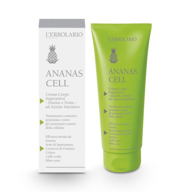 L'Erbolario Ananas Cell Superaktive Anti-Cellulite-Körpercreme 200 ml