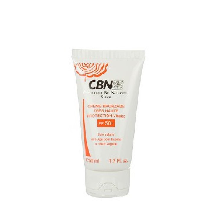 CBN Crème Bronzage Très Haute Protection Visage FP50 + 50ml