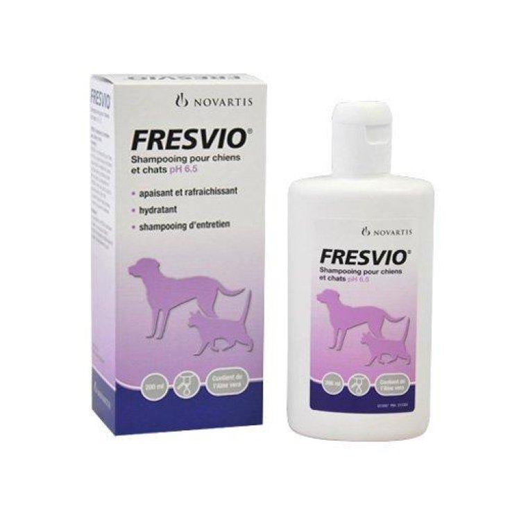 Novartis Fresvio Shampoo und Spülung für Hund und Katze, 200 ml