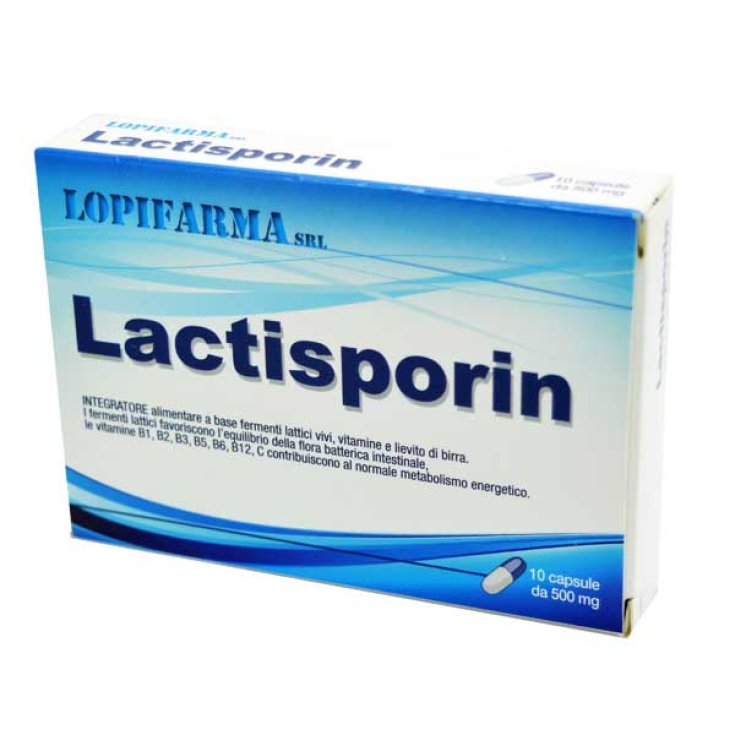 Lactisporin Nahrungsergänzungsmittel 10 Kapseln