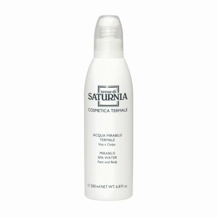 Terme Di Saturnia Acqua Mirabilis Termale Beruhigende Feuchtigkeitscreme für Gesicht und Körper 200 ml