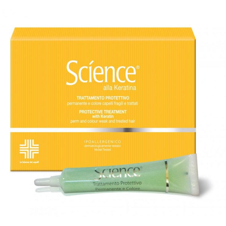 SedaComplex® Protective Science mit permanentem Keratin und Farbe - Zerbrechliches und behandeltes Haar 5 Tuben mit 15 ml