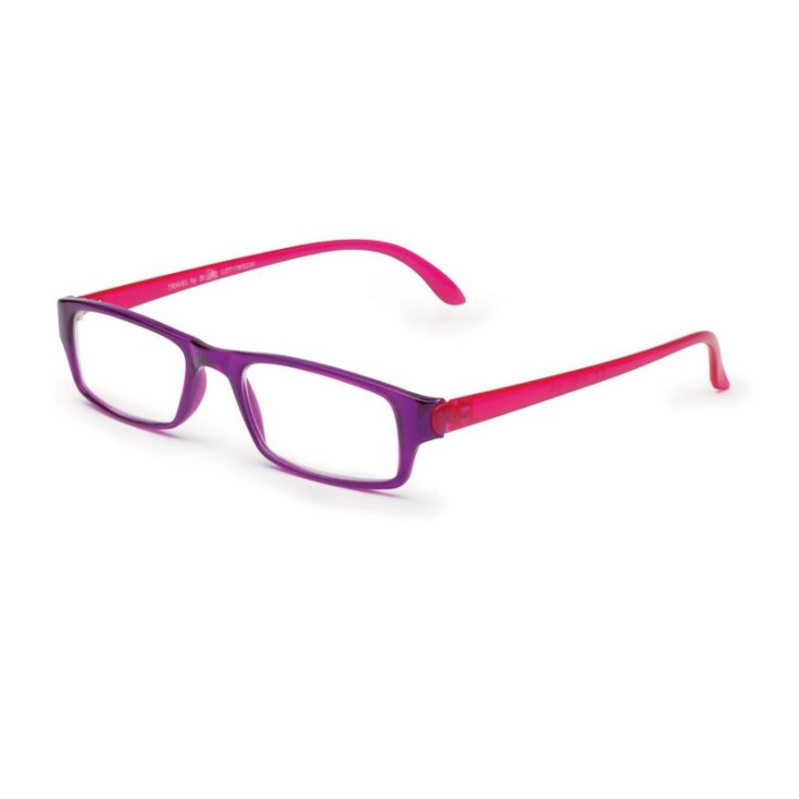 Twins Optical Gold Travel Fluo Lesebrille Fuchsia Color Dioptrien +3.00