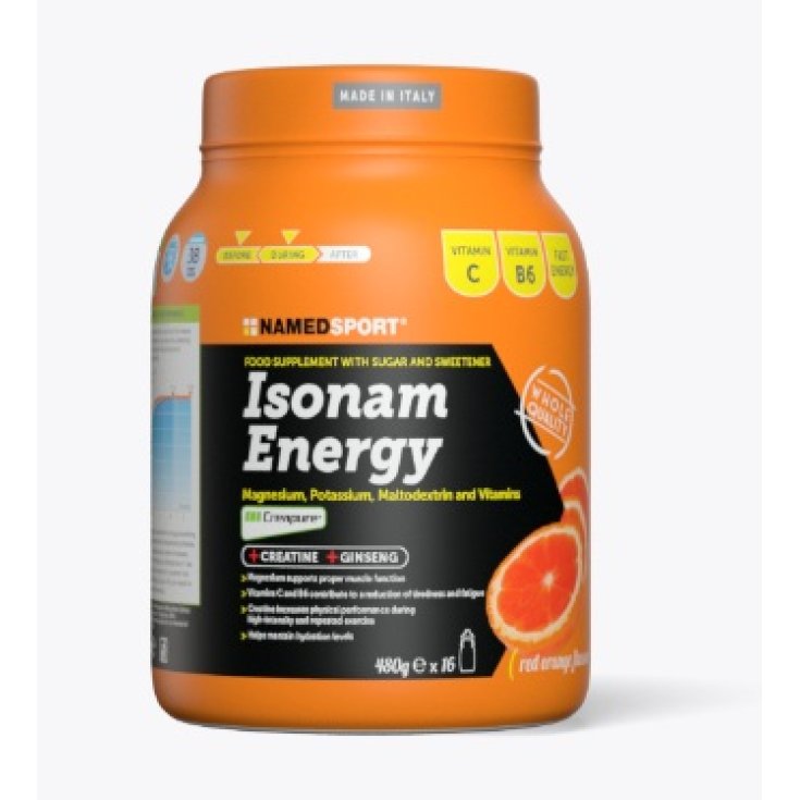 Isonam Energy Lemon Nahrungsergänzungsmittel 480g