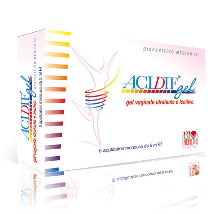 Acidif Feuchtigkeitsspendendes und beruhigendes Vaginalgel 5 Applikatoren von 5 ml