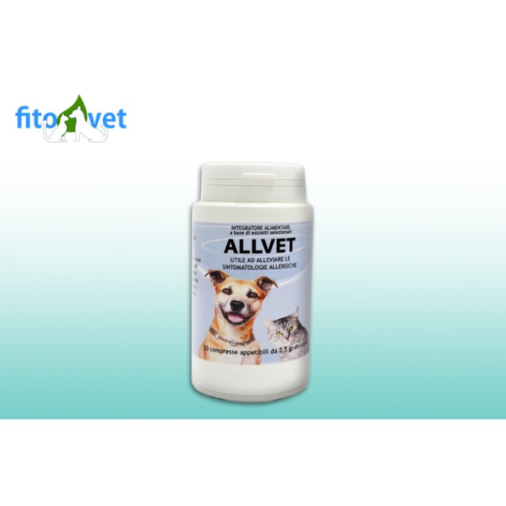 Pharmafit Allvet Nahrungsergänzungsmittel für Hunde und Katzen 30 Tabletten