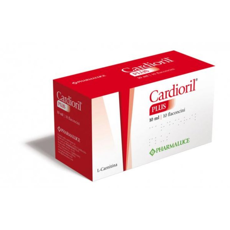 Pharmaluce Cardioril Plus Nahrungsergänzungsmittel 10 Fläschchen mit 10 ml