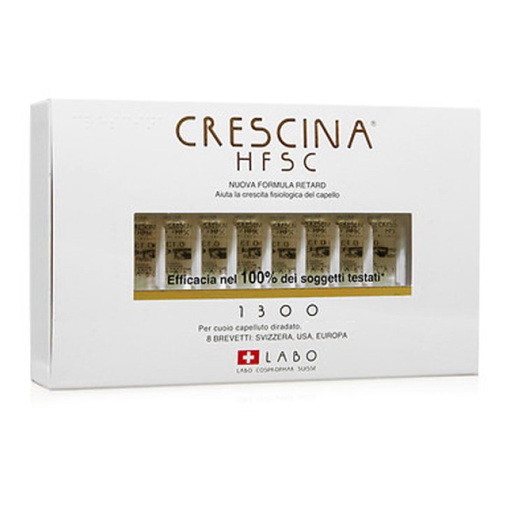 Labo Crescina HFSC New Formula Retard 1300 Frau 20 Fläschchen