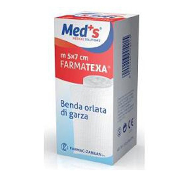 Meds Farmatexa Gesäumter Verband 12/8 500x5cm