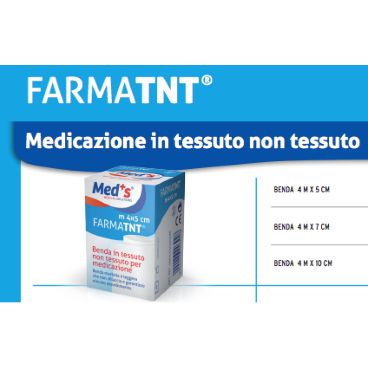 Med + s® FarmaTNT® Verband misst 400 x 10 cm